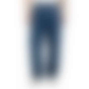 Jeans in forma dritta M9Zero1 - Rosso Cast Indigo Dark