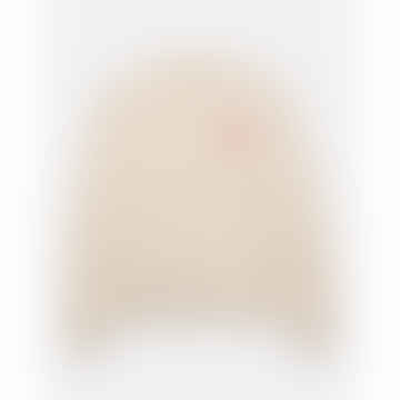 Sudadera de polar con cuello redondo en gris jaspeado Afsw120
