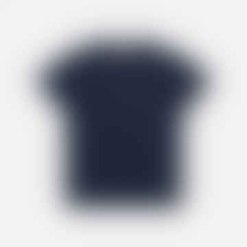 Navy Melange 1343 Bre Regular T Shirt