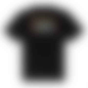 Reefer Kurzärärmelte T-Shirt (schwarz)