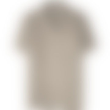 CS4009 Camisa de manga corta de lino Oyster Grey