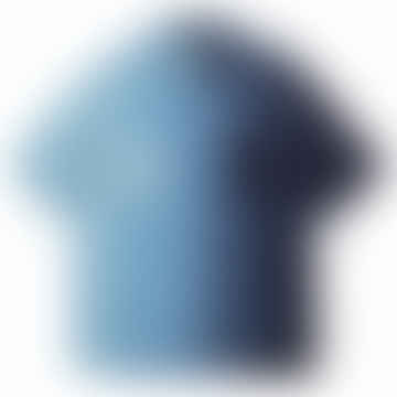 Mitchum camisa de manga corta azul