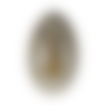 Uovo Di Pasqua In Metallo Da Riempire - Coniglio- Misura Piccola