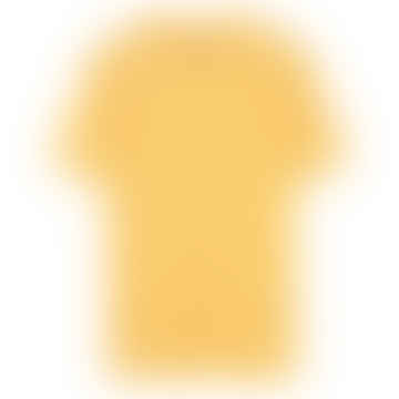 T-shirt Arraun a strisce bianche e gialle