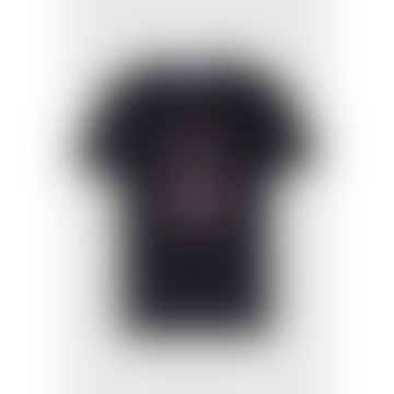 Camiseta negra con gráfico Floyd