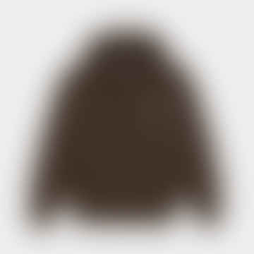 Dave Stroke Logo Hoodie – Schokolade