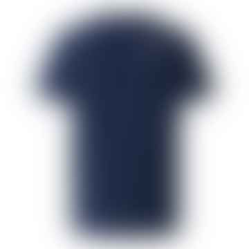 T-shirt Woodcut Bleu Marine