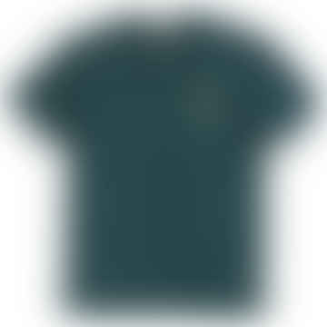 Dantas Logo T-Shirt Sea Moos Gelb