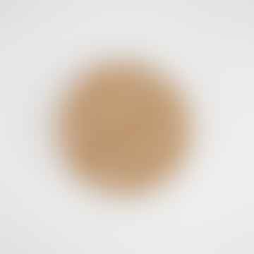 Weiße Kork -Untersetzer Set | Tannenzapfen