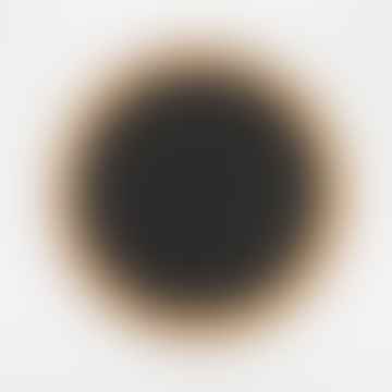 Singolo / grigio (tovagliette di sughero | buco nero