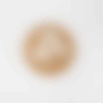 Single / White Cork Coasters | Hydrangea