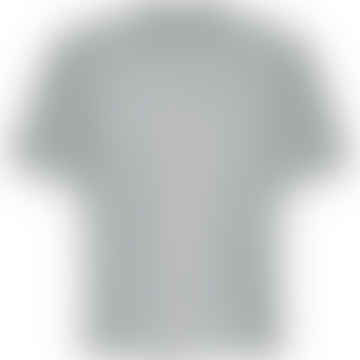 T-shirt biologica oversize grigio Heather