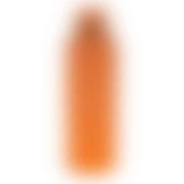 Botella de acero con recubrimiento de goma 500 ml - naranja