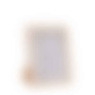 Frame di foto di osso bianco naturale di Hestia Glass 6 "x 8"