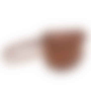 Bumbag de cuero marrón claro de coco