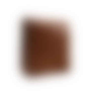 Bolso mensajero midi de cuero marrón claro