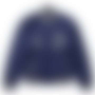 Polo Ralph Lauren Lined Varsity Jacket Aviator Navy