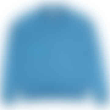 Sweat-shirt de coton Billie en bleu clair
