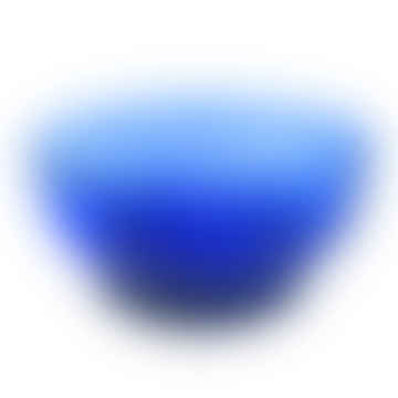 Bleu / régulier ⌀ bols en verre de 15 cm