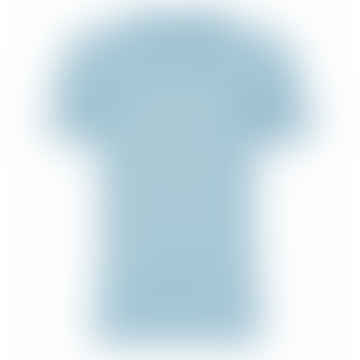 T-shirt organique classique bleu balnéaire
