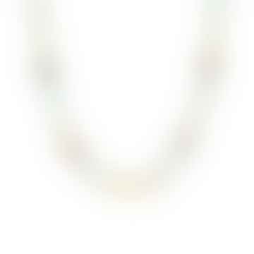 Amazonit Perlen Halskette NK10360 Gamaz