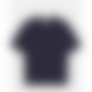 T -Shirt - Jersey - Bio -Baumwolle - Marineblau