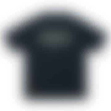 T -shirt ovale - Nero vintage