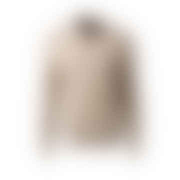 Boss - Ebrando Beige Zip Neck Sweater In Micro Structured Cotton 50505997 455