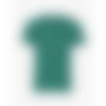T-shirt en coton biologique vert en pin