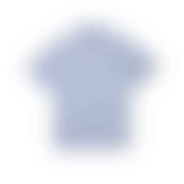 Camisa de manga corta de Hughes Blue Riviera