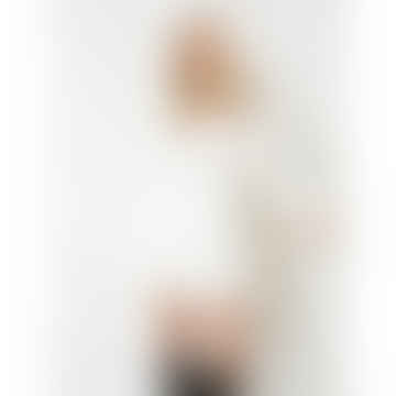 | Milaya gewebte Bluse - Off White