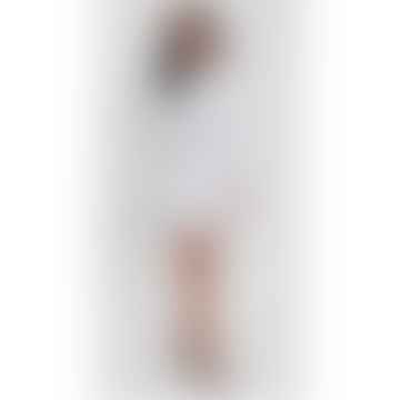 Sofía Mini Tweed Falda | Verifique Tweed White