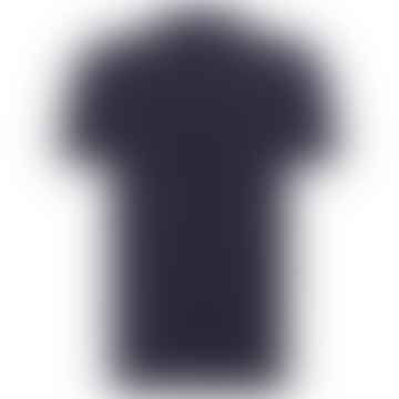 Paolo Tapered Short Sleeve Shirt - Navy