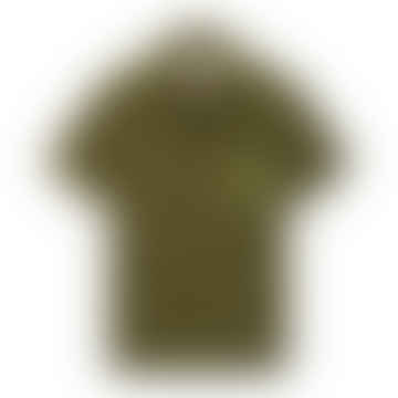 Spindrift Shirt Green Patchwork