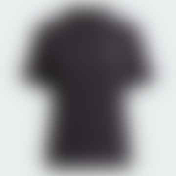 Schwarze Originale 3 Streifen Womens T -Shirt