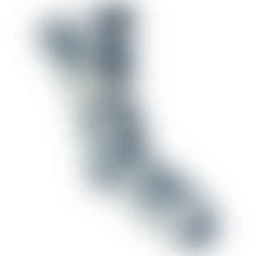 Weiße Graphit -Bindefärbchen -Socken