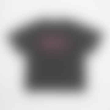 T-shirt surdimensionné d'angle de l'enfer des femmes en gris