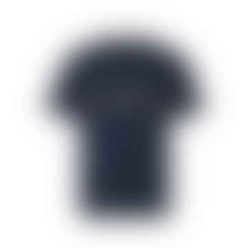 BOSS - Camiseta de pijama de algodón de color azul oscuro único 50515395 404