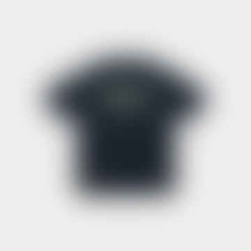 Camiseta ovalada - negro
