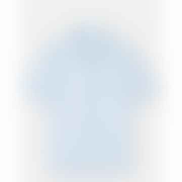 Polo Cardigan - Maille Coton - Bleu Horizon