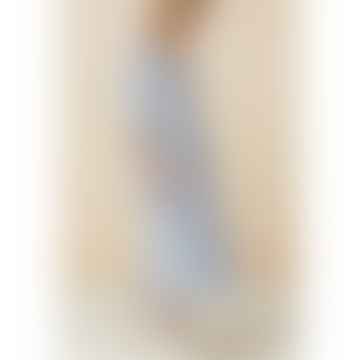 Emma Kleid in Clematis hellblau und weiß