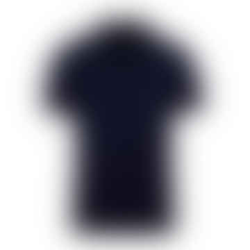 - Navy Blue Cotton Pique Polo Shirt 4401252401190