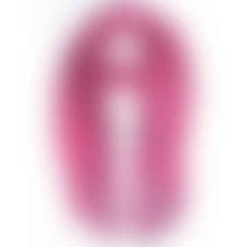 Miss Shorthair 2125 CV in tutta la sciarpa con stampa leopardata con bordo foderato in rosa caldo