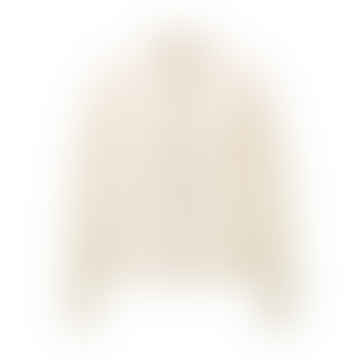 Giacca di maglia di grandi dimensioni avorio bianco