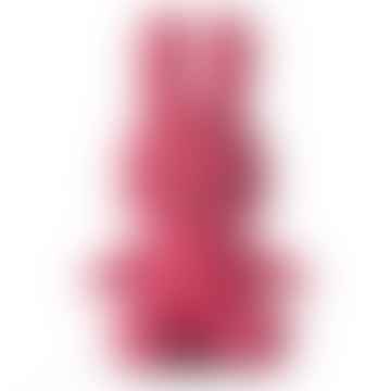 Jouet doux en velours côtelé en rose bubblegum (23 cm)