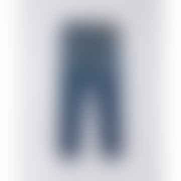 Slim Tapered Kaihara Pure Indigo Stretch Denim - Blue Light Used