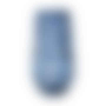 Vaso alto in vetro - Tortoiseshell blu, alto 27 cm
