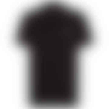Polo de insignia regular de Tommy Jeans - Negro
