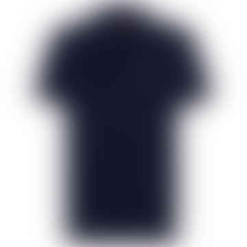 Tommy Jeans Polo Badge régulier - Dark Night Navy
