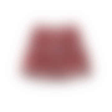 M.A.B.E. Mini falda de Mari Print - Rojo